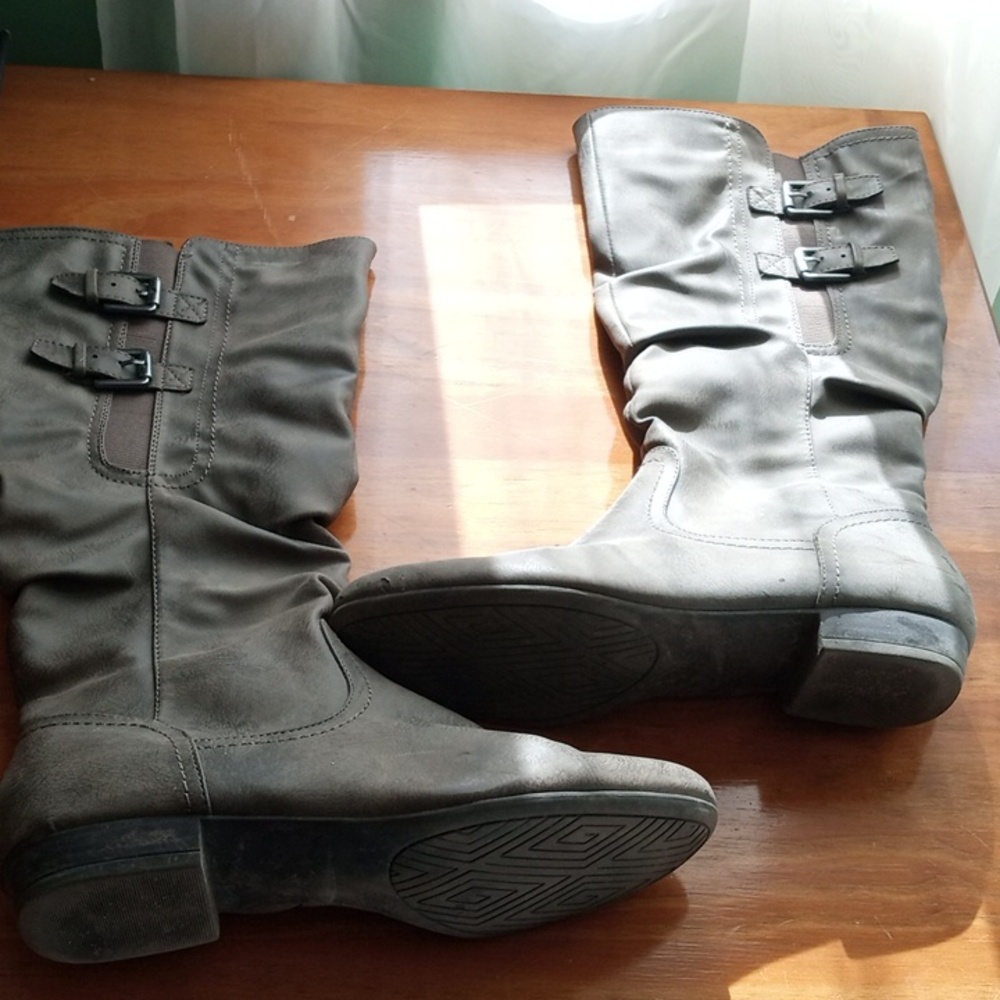 Knee high boots